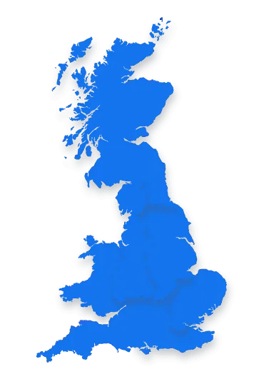Shine FM UK Coverage Map